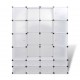 Sonata Модулен гардероб с 18 отделения, бял, 37 x 146 x 180,5 см -