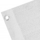 Sonata Балконски екран, HDPE, 75x600 см, бял -
