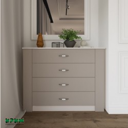 Скрин Boutique, Кашмир и Капучино мат - Bogdan Furniture I