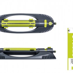 Осцилираща регулируема пръскачка, 21 дюзи LIME LINE, 150 м2 - Roto