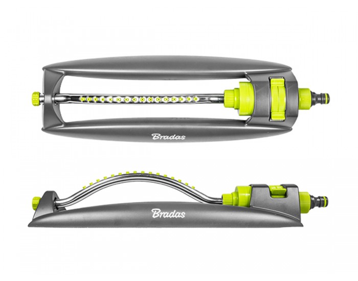 Осцилираща регулируема пръскачка, алуминий, 16 дюзи LIME LINE, 324 м2